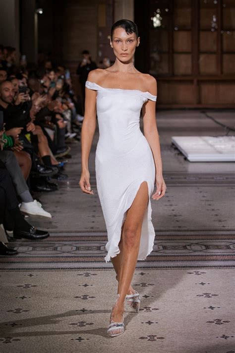 bella hadid dress coperni.